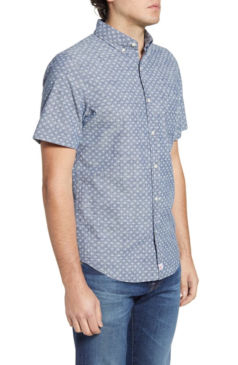 vineyard vines Finn Murray Slim Fit Plaid Stretch Button-Down Shirt, Alternate, color, 