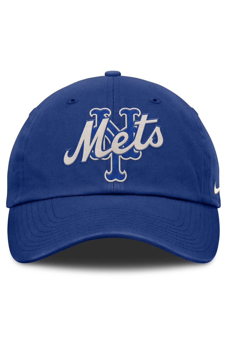 Nike Men's Nike Royal New York Mets Statement Club Adjustable Hat, Alternate, color, Royal
