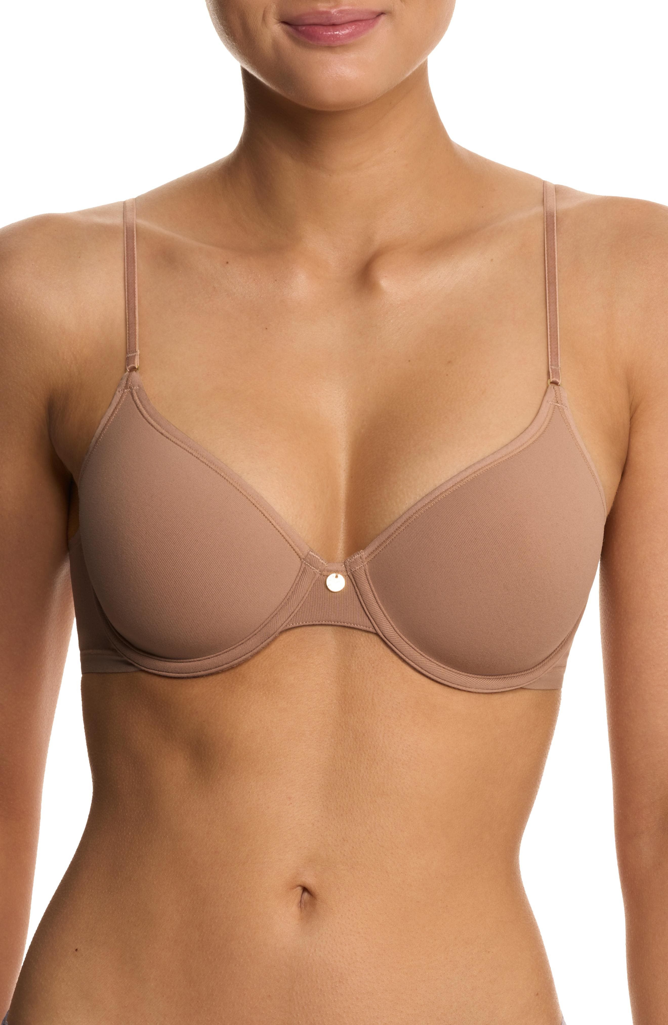 Natori Understated Underwire T-shirt Bra In Brown