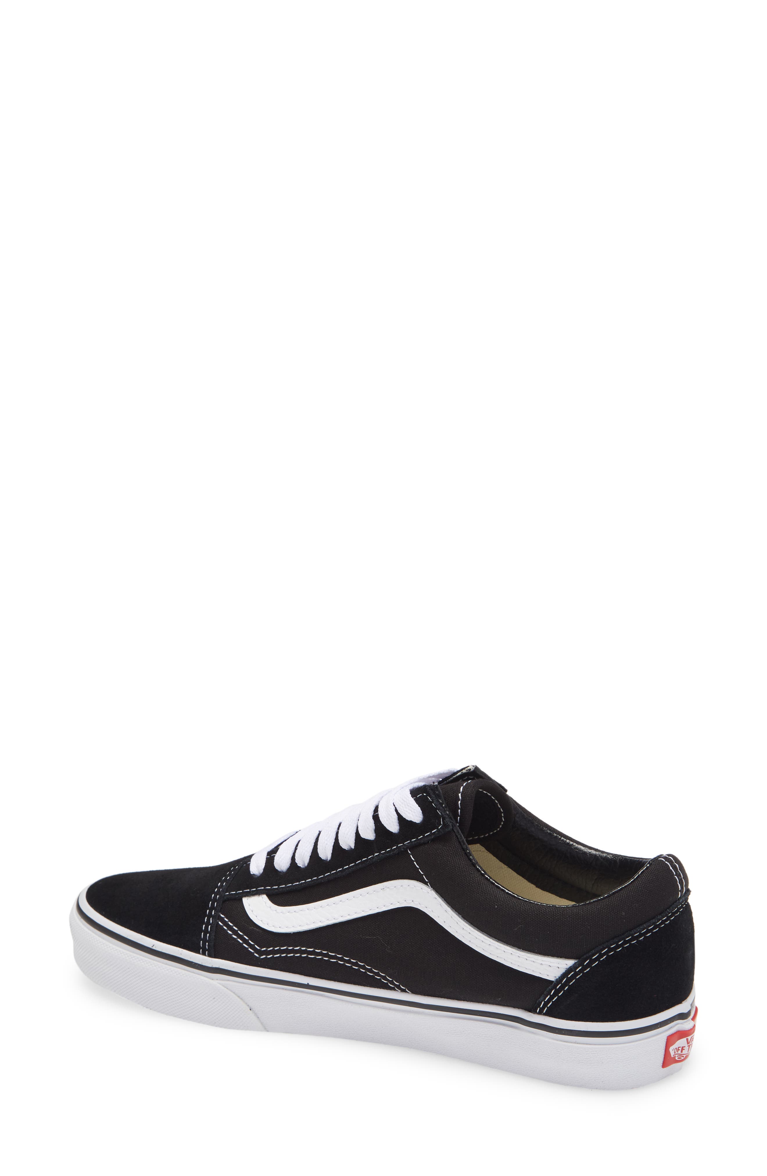 Vans Old Skool Sneaker, Alternate, color, Black Whit