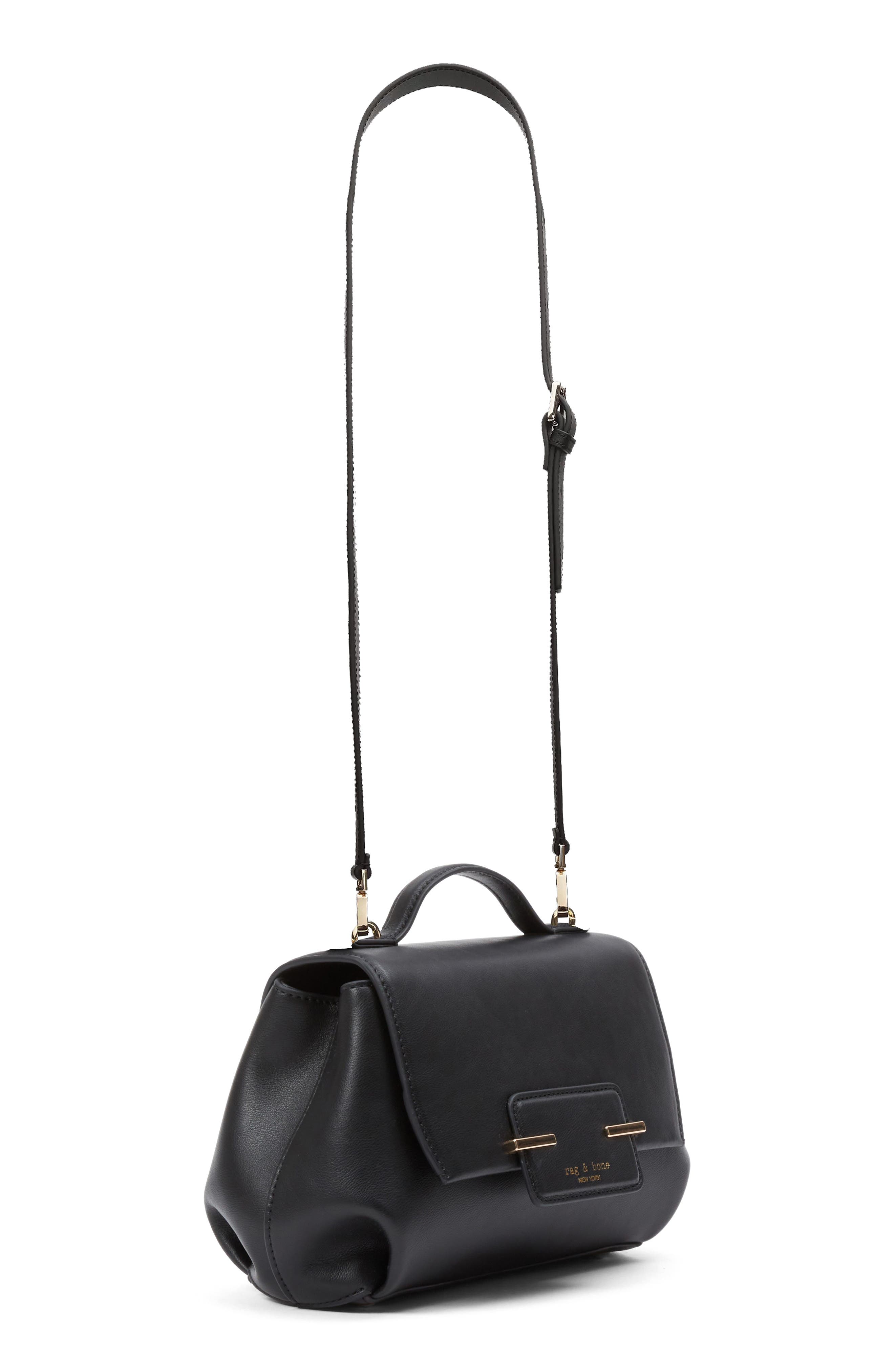 rag & bone Realm Leather Crossbody Bag, Alternate, color, 