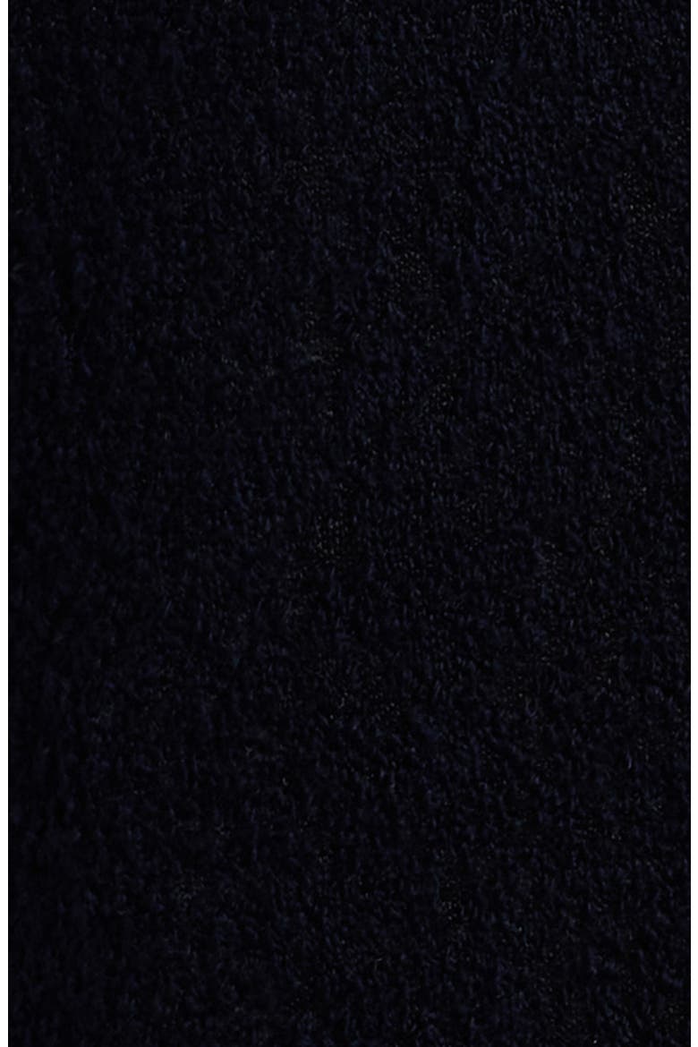 Wool Blend Terry Button-Up Shirt, Alternate, color, DARK NAVY