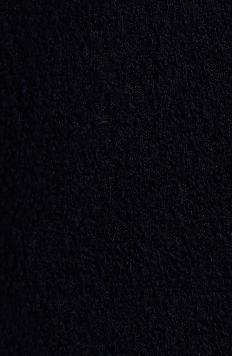 FRAME Wool Blend Terry Button-Up Shirt, Alternate, color, Dark Navy