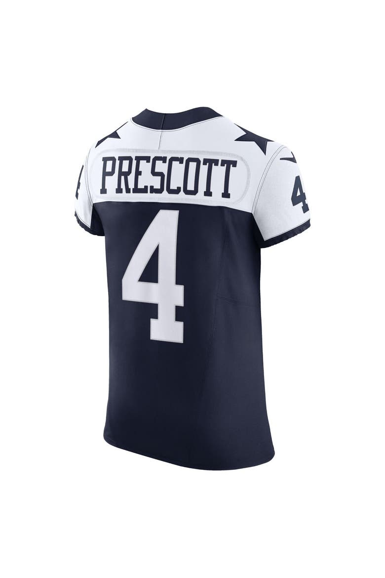 Men's Nike Dak Prescott Navy Dallas Cowboys Alternate Vapor F.U.S.E. Elite Jersey, Alternate, color, Navy