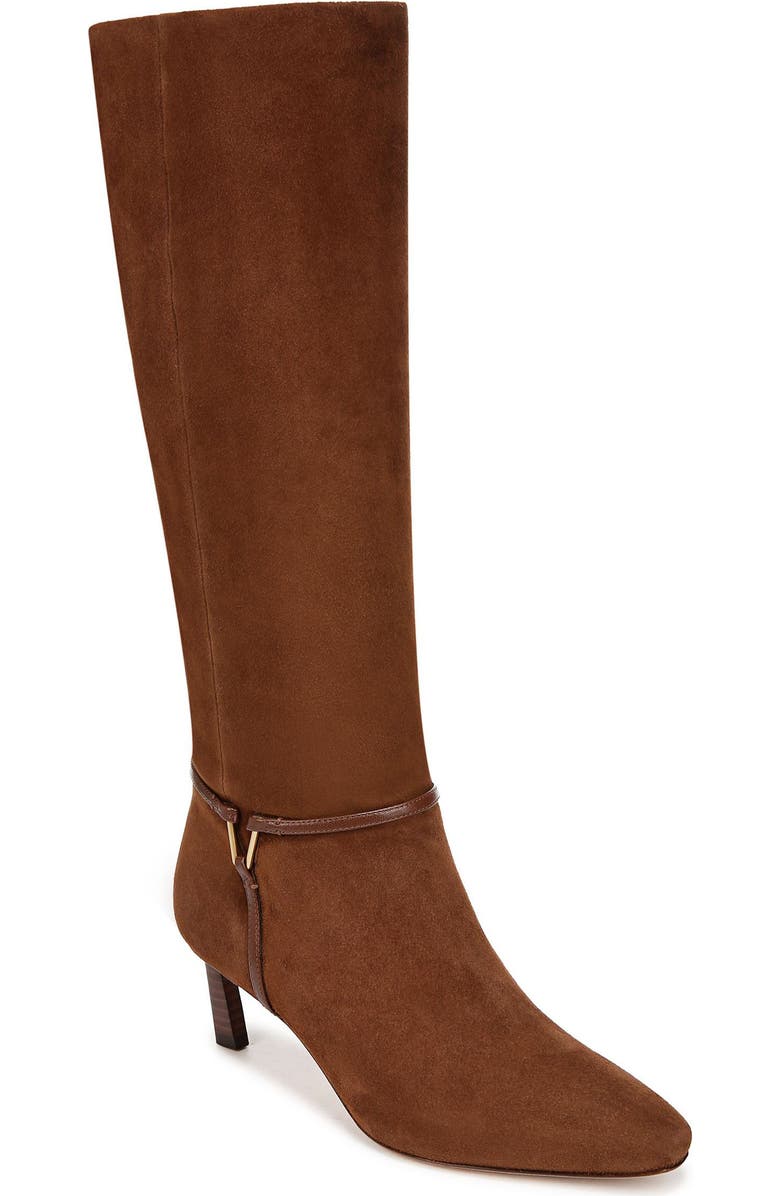 Veronica Beard Kenzie Knee High Boot, Main, color, Cedar