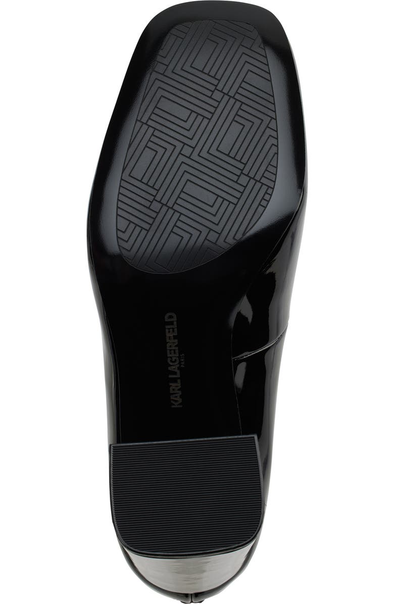 KARL LAGERFELD PARIS Pavla Ankle Strap Pump, Alternate, color, Black