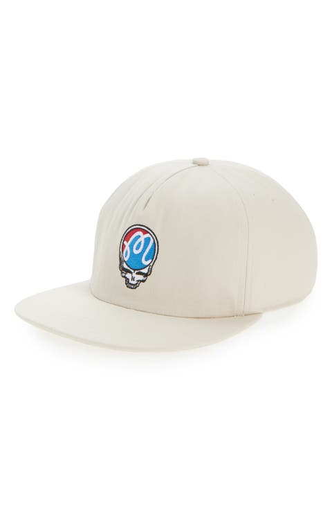 Grateful Dead Stealie Snapback Baseball Cap