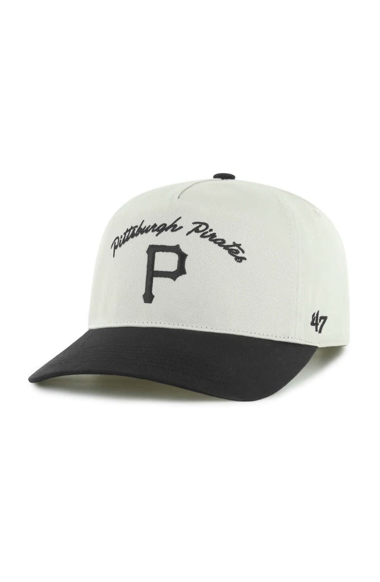 '47 Men's '47 Cream Pittsburgh Pirates Stable Hitch Adjustable Hat, Main, color, Cream