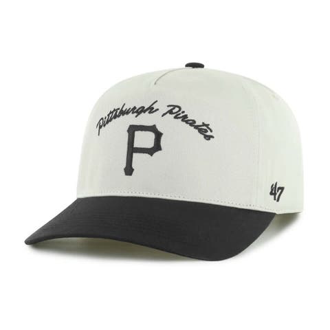 Men's '47 Cream Pittsburgh Pirates Stable Hitch Adjustable Hat