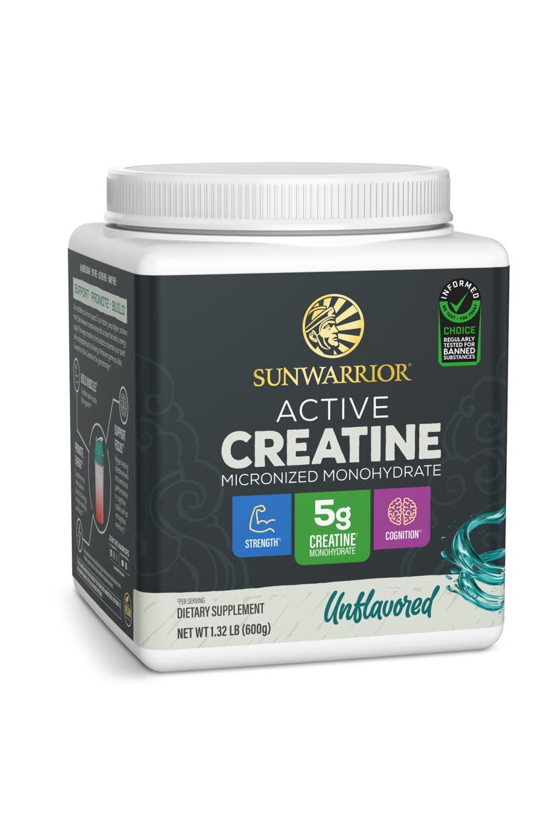Active Creatine Monohydrate Powder, Main, color, Unflavored, 600g