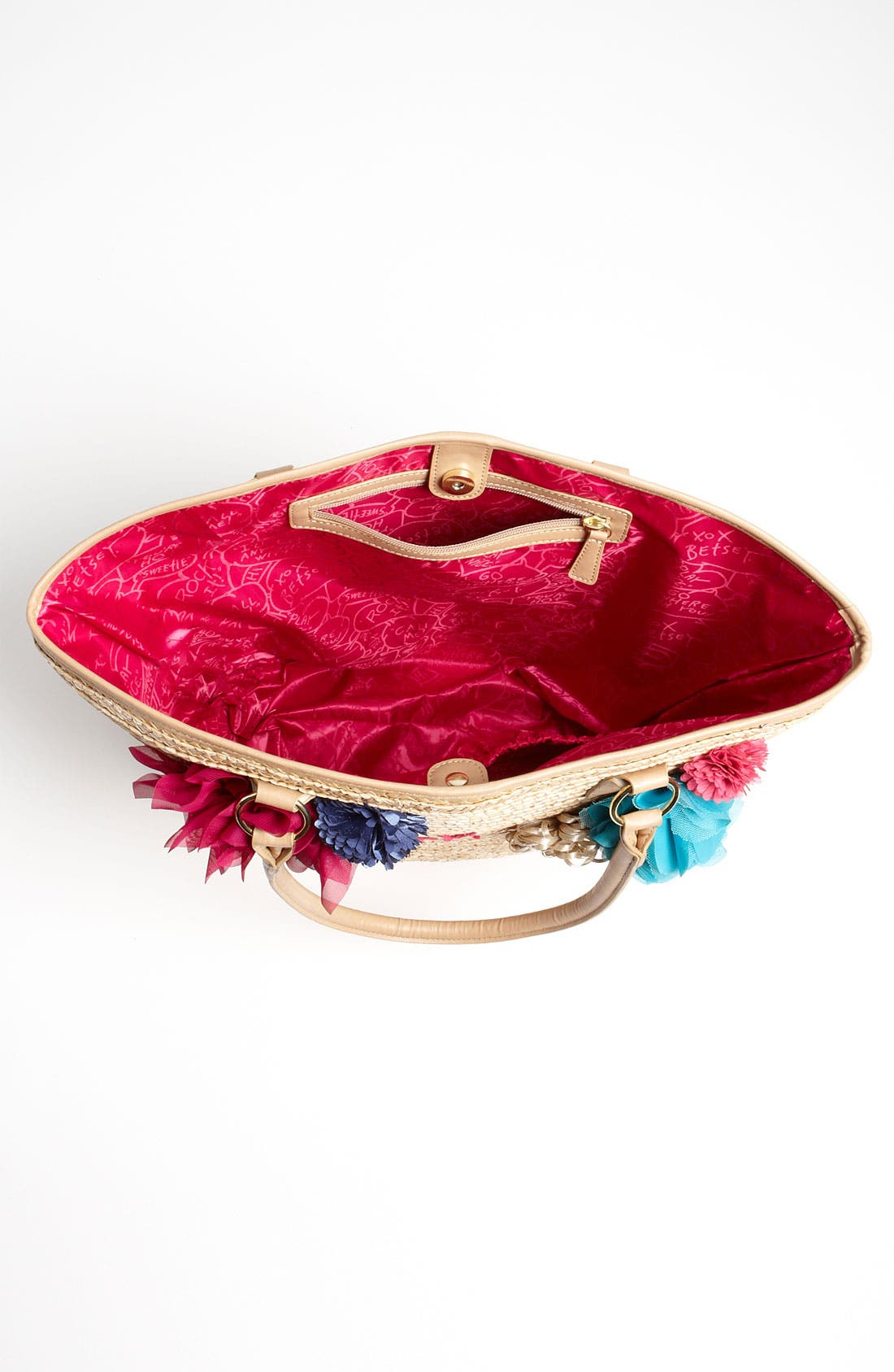 Straw Tote, Alternate, color, NATURAL