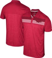 COLOSSEUM Men's Colosseum Cardinal Arkansas Razorbacks Big & Tall Langmore Polo