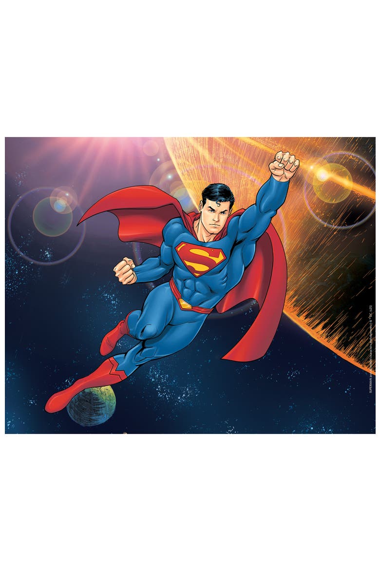 Superman 100pc Puzzles 4-Pack, Alternate, color, Multicolor