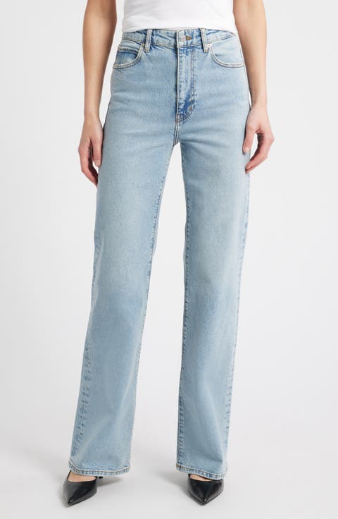 The Arrow High Waist Relaxed Bootcut Jeans