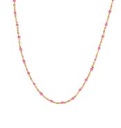 Pip Pop Enamel Bead Necklace