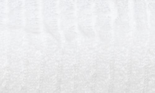 Nordstrom Ribbed Cotton & Modal 4-pack Bath Towels In White