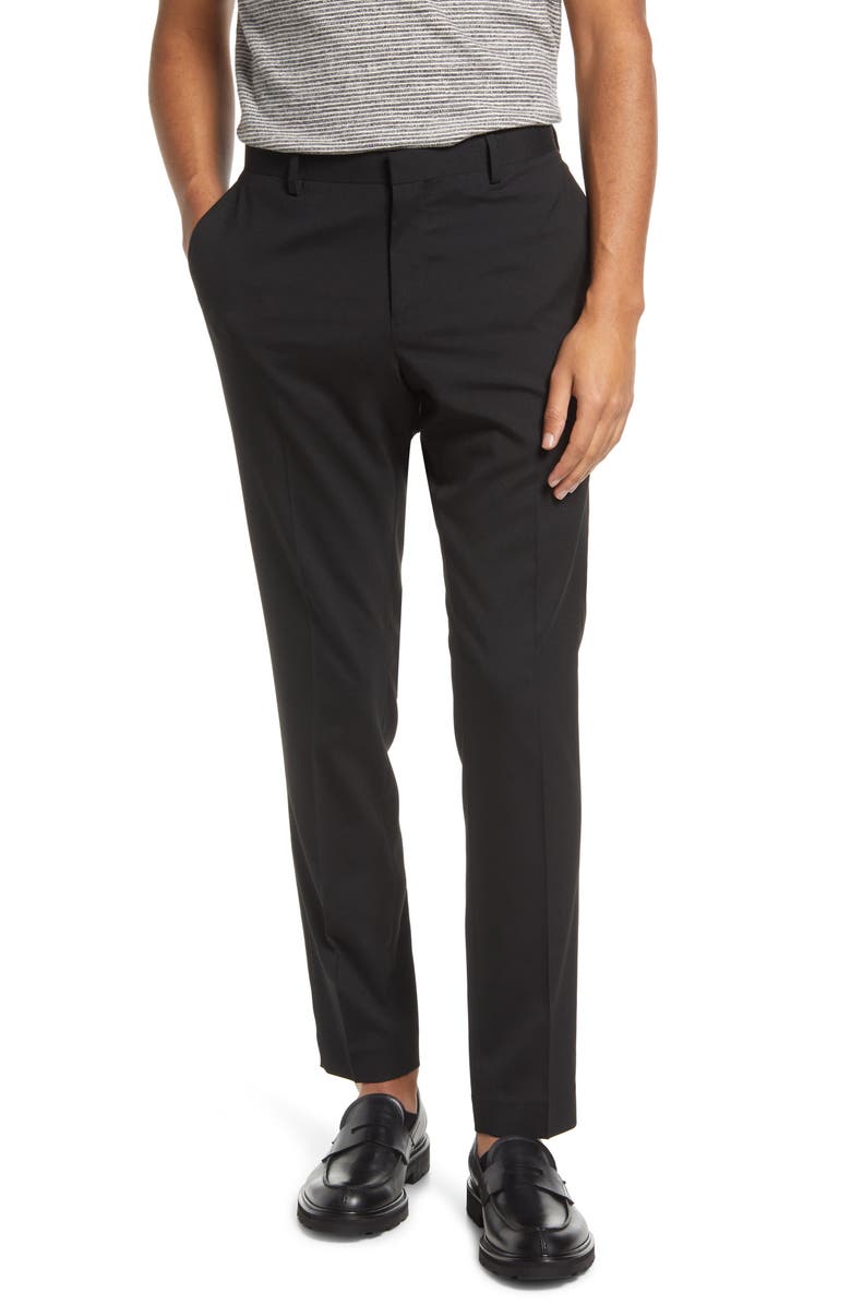 NORDSTROM RACK Extra Trim Fit Suit, Alternate, color, Black