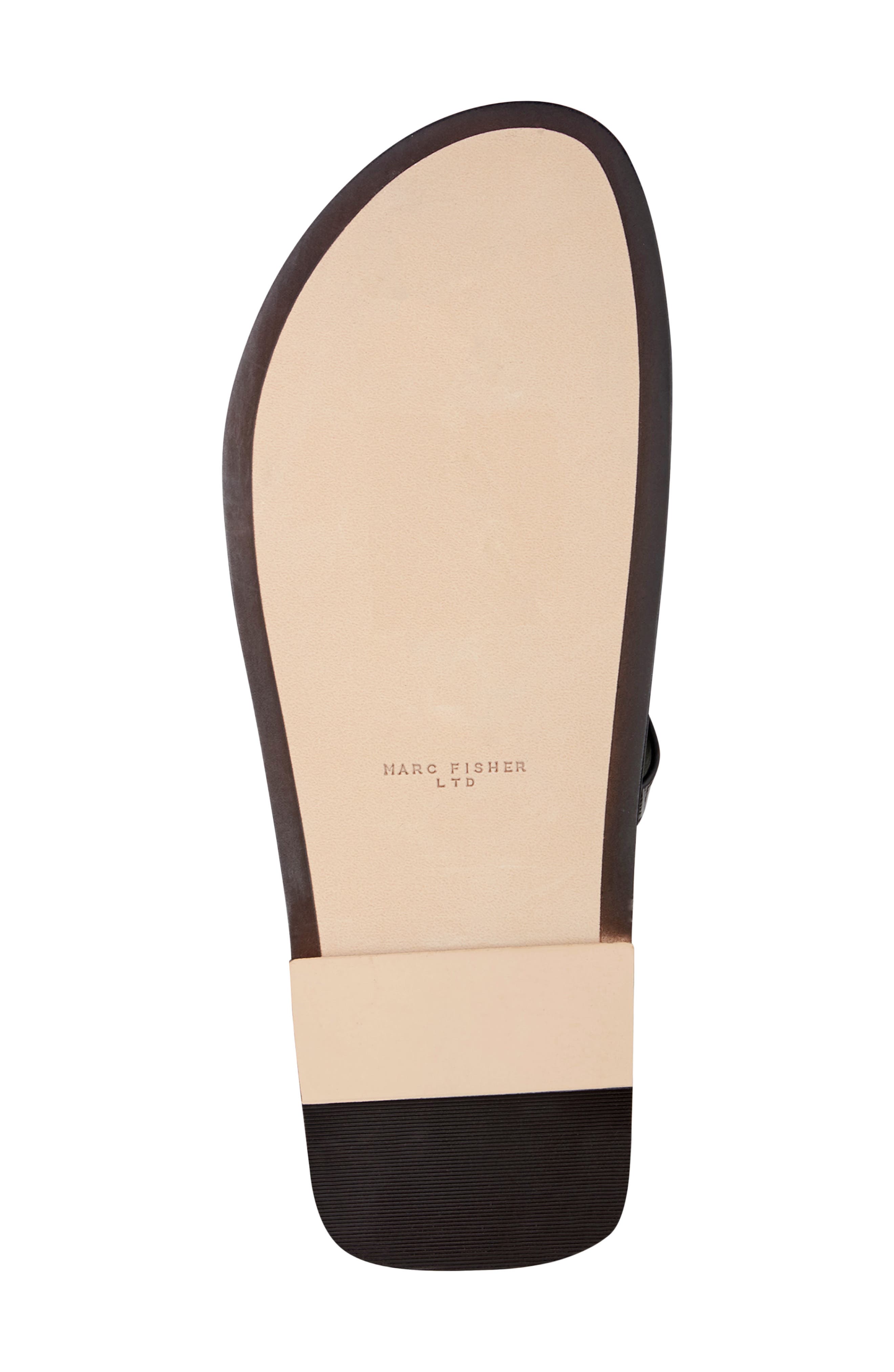 Gynnie Strappy Sandal, Alternate, color, DARK BROWN