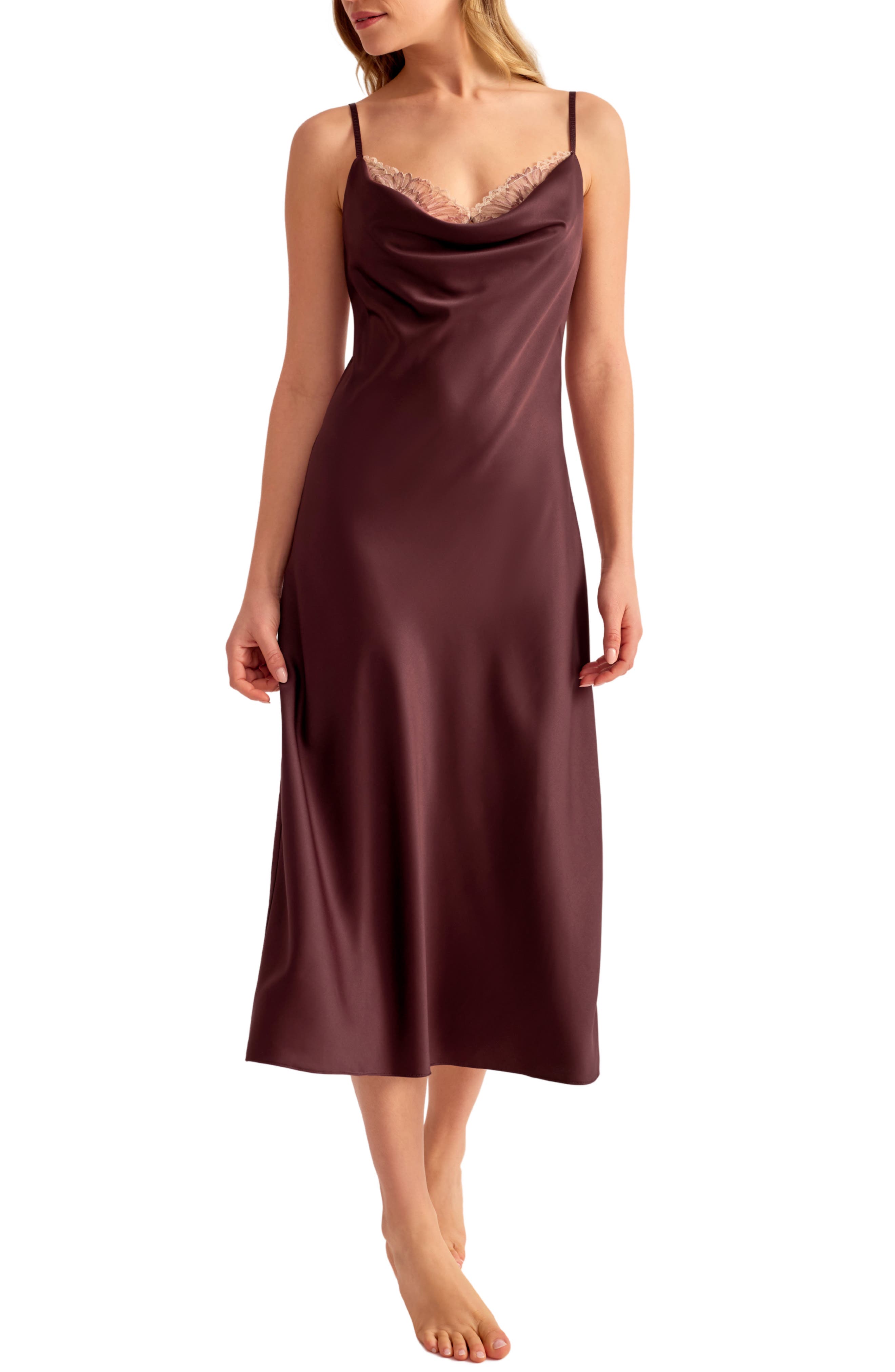 Rya Collection Mirage Cowl Neck Gown (Women) | Nordstrom