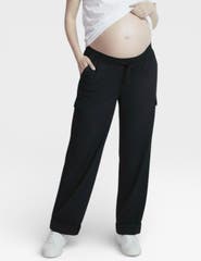 MOTHERHOOD MATERNITY Under the Belly Utility Cargo Relaxed Fit Pant