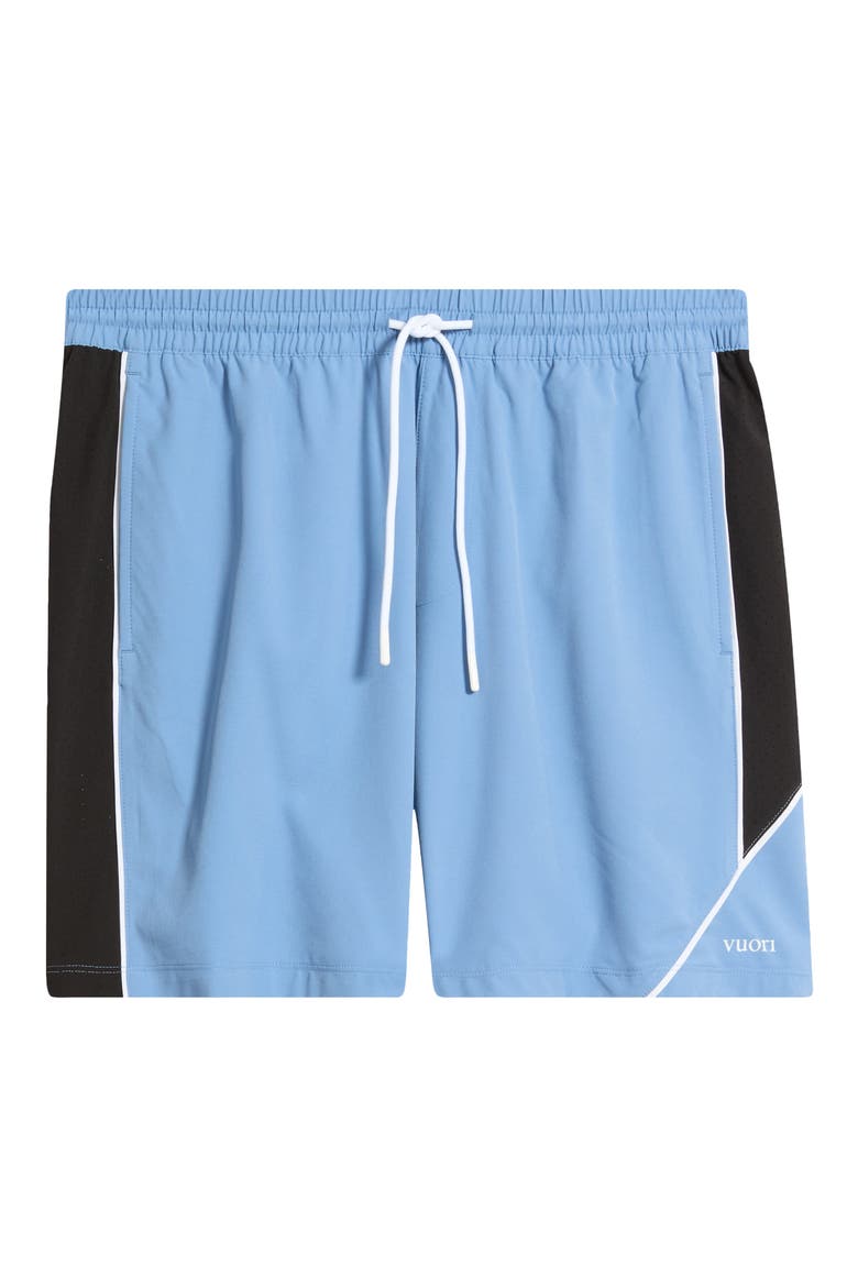 Kore Unlined Performance Shorts, Alternate, color, ISLE BLUE/ BLACK