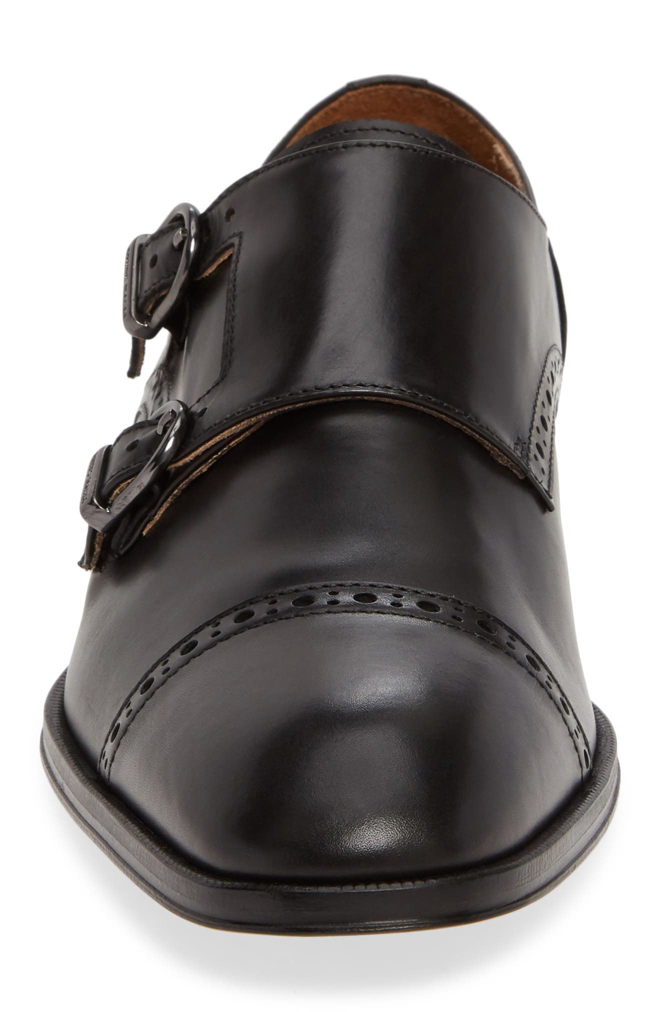 Bruno Magli Anzio Double Monk Strap Shoe, Alternate, color, 