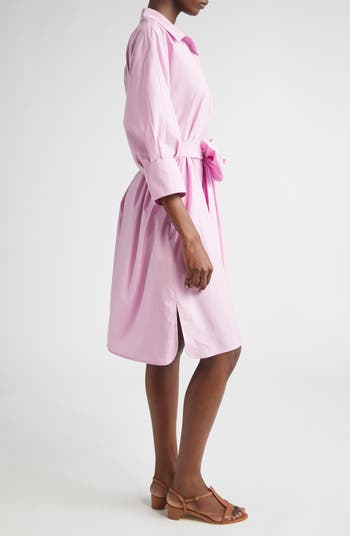 Tabata Belted Cotton Shirtdress