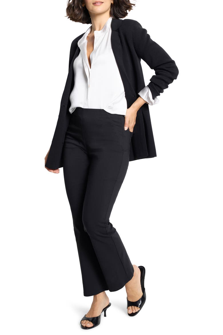 Knit Blazer, Alternate, color, BLACK ONYX