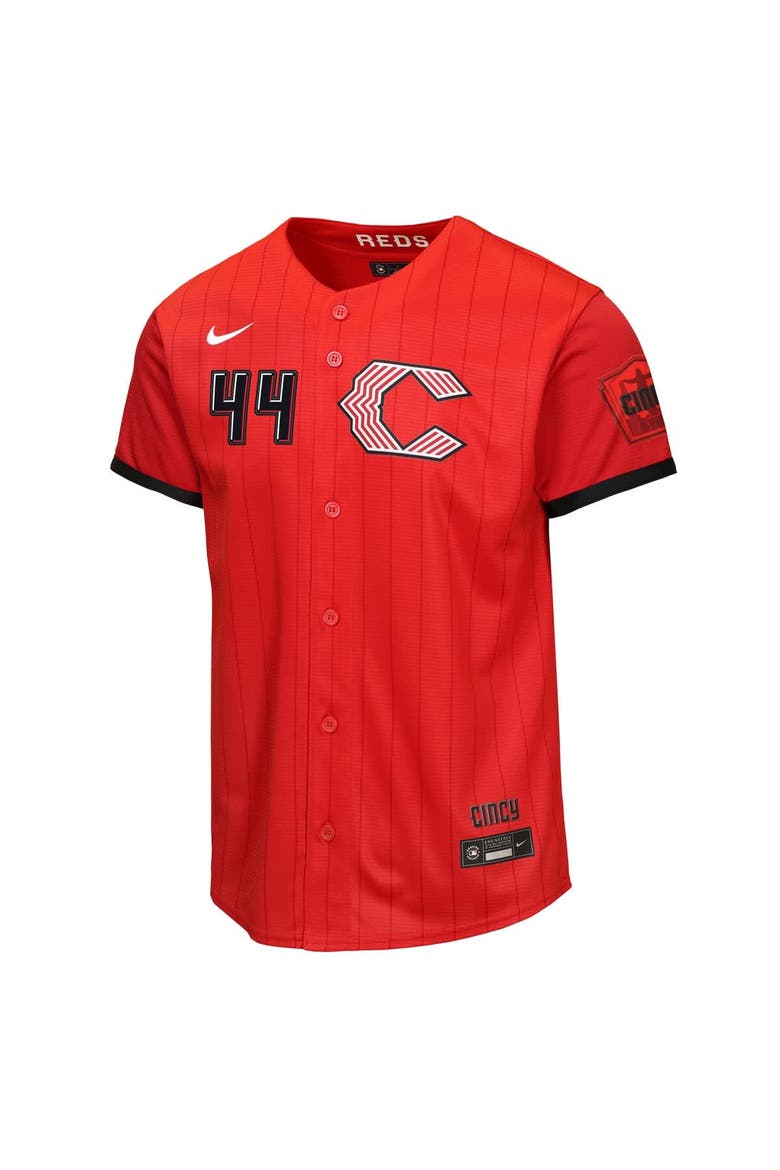 Youth Nike Elly De La Cruz Red Cincinnati Reds 2026 City Connect Stadium Jersey, Alternate, color, Red