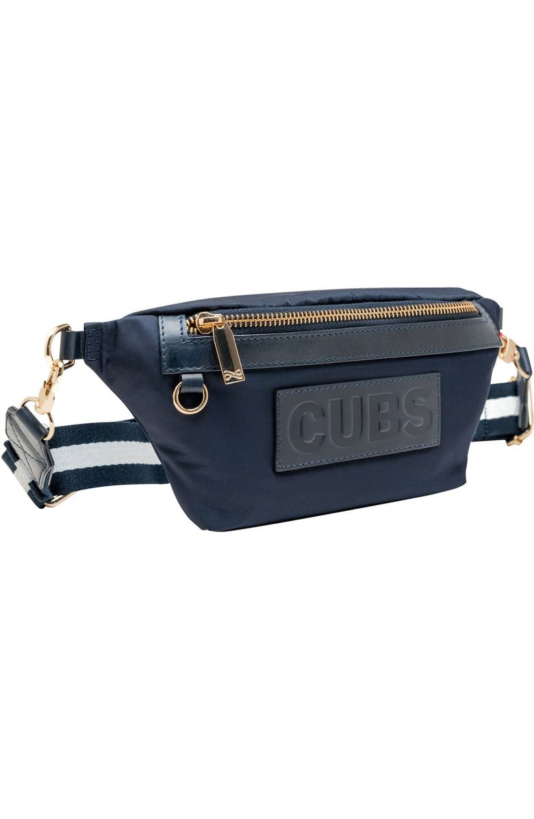 LUSSO Chicago Cubs Regan Fanny Pack, Main, color, Navy