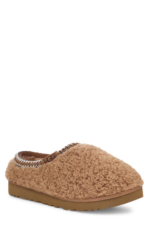 Tasman Maxi Curly Genuine Shearling Slipper (Women)