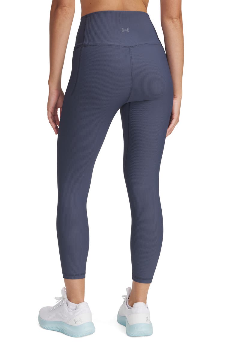 Meridian Rib Performance Ankle Leggings, Alternate, color, GREY