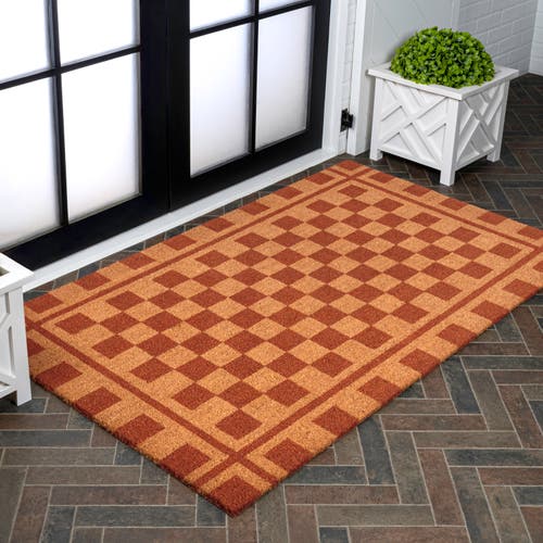 Jonathan Y Peater Classic Casual Commerical Natural Coir Indoor/outdoor Mat