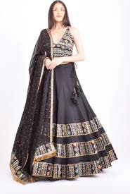 RAAS Zoya Sequins Embroidered Chaniya Choli Set