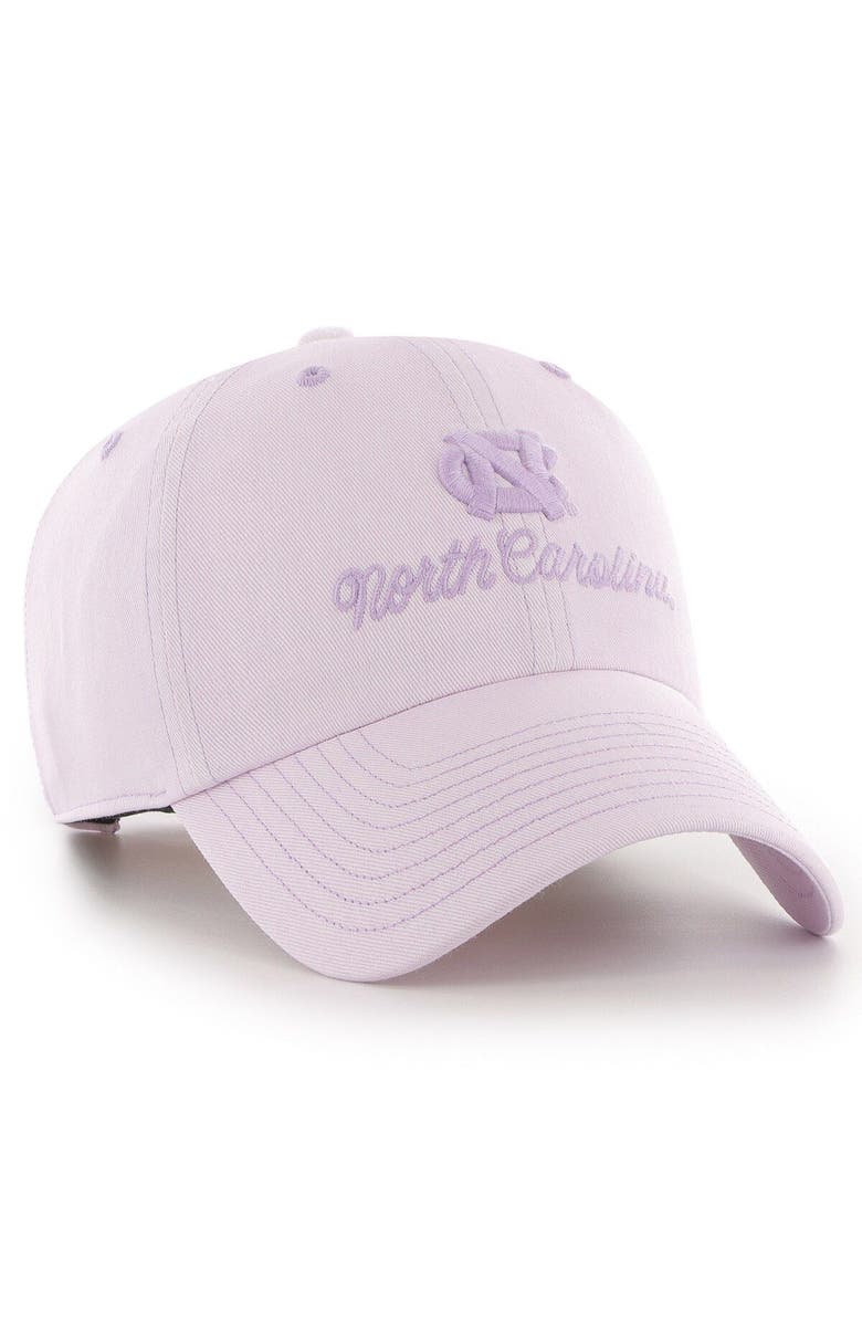 '47 Women's '47 Purple North Carolina Tar Heels Haze Clean Up Adjustable Hat, Alternate, color,