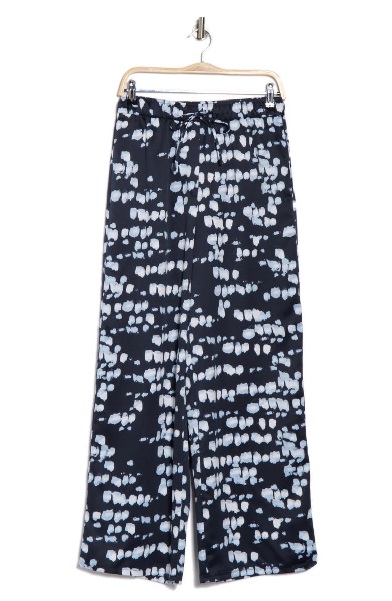 Calvin Klein Satin Drawstring Pants Satin Drawstring Pants, Alternate, color, Navy