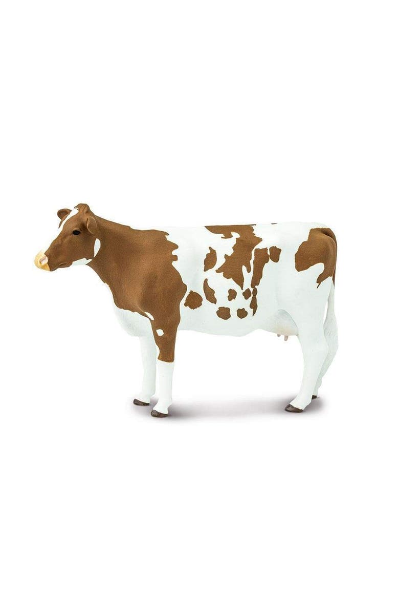 Safari Ltd. Ayrshire Cow Kids Toy Figure, Alternate, color, NO COLOR