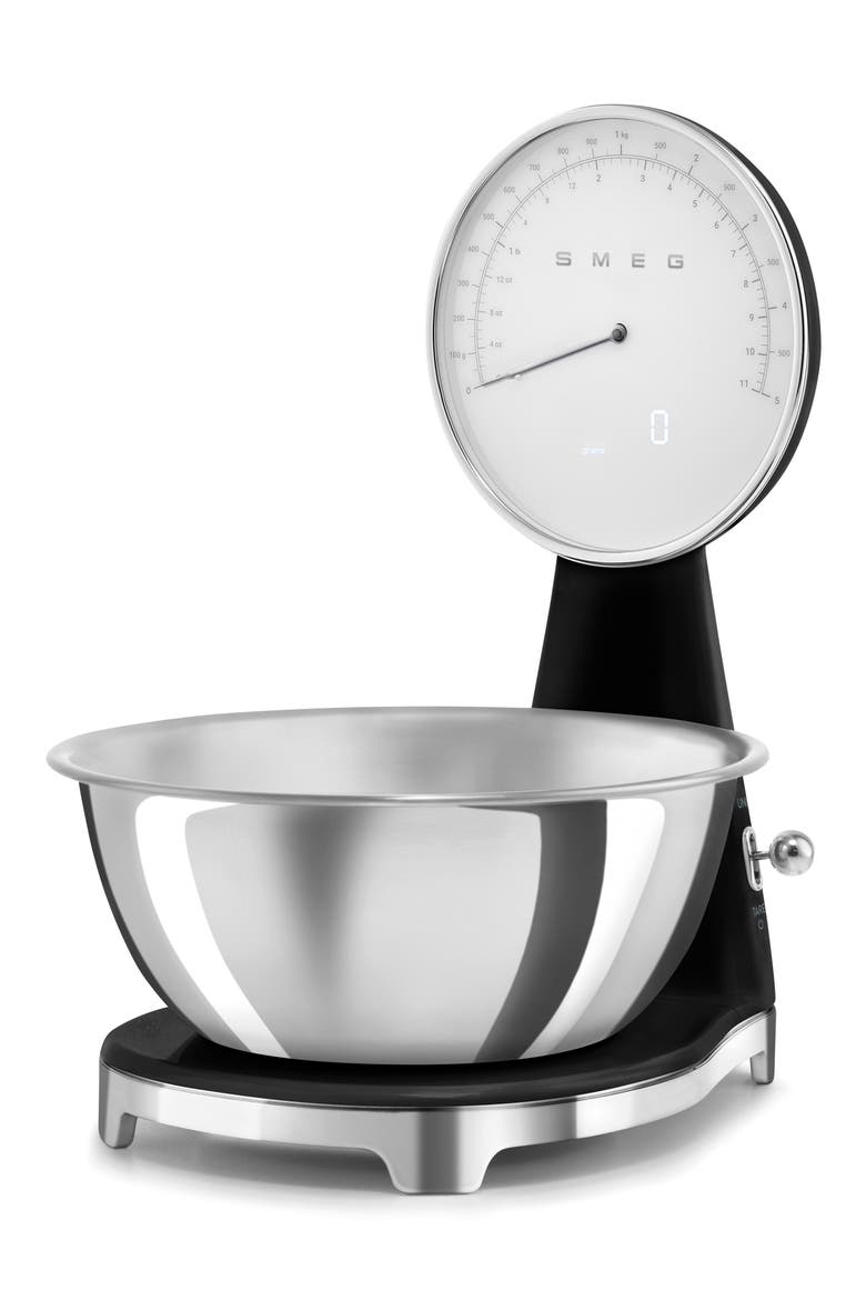 '50s Kitchen Scale, Alternate, color, BLACK