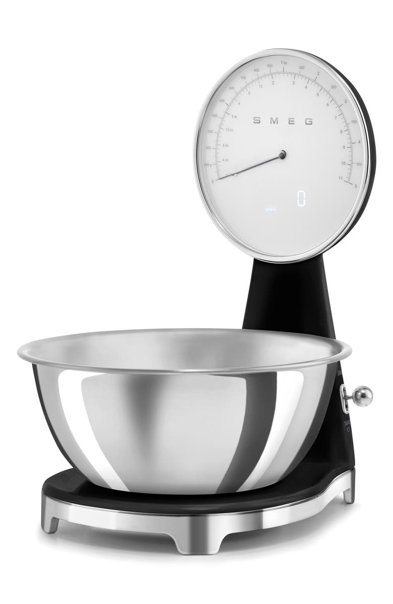 smeg '50s Kitchen Scale, Alternate, color, Black