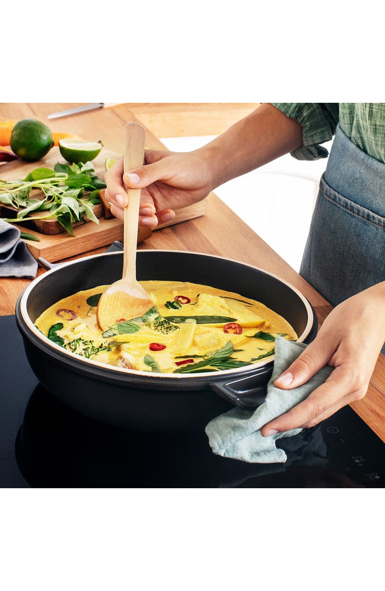 Emile Henry Delight 2.6 Quart Braiser, Slate, Alternate, color, Slate