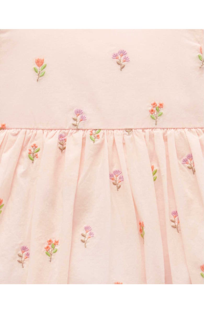 Purebaby Embroidered Dress & Headband, Alternate, color, Sprig Broderie