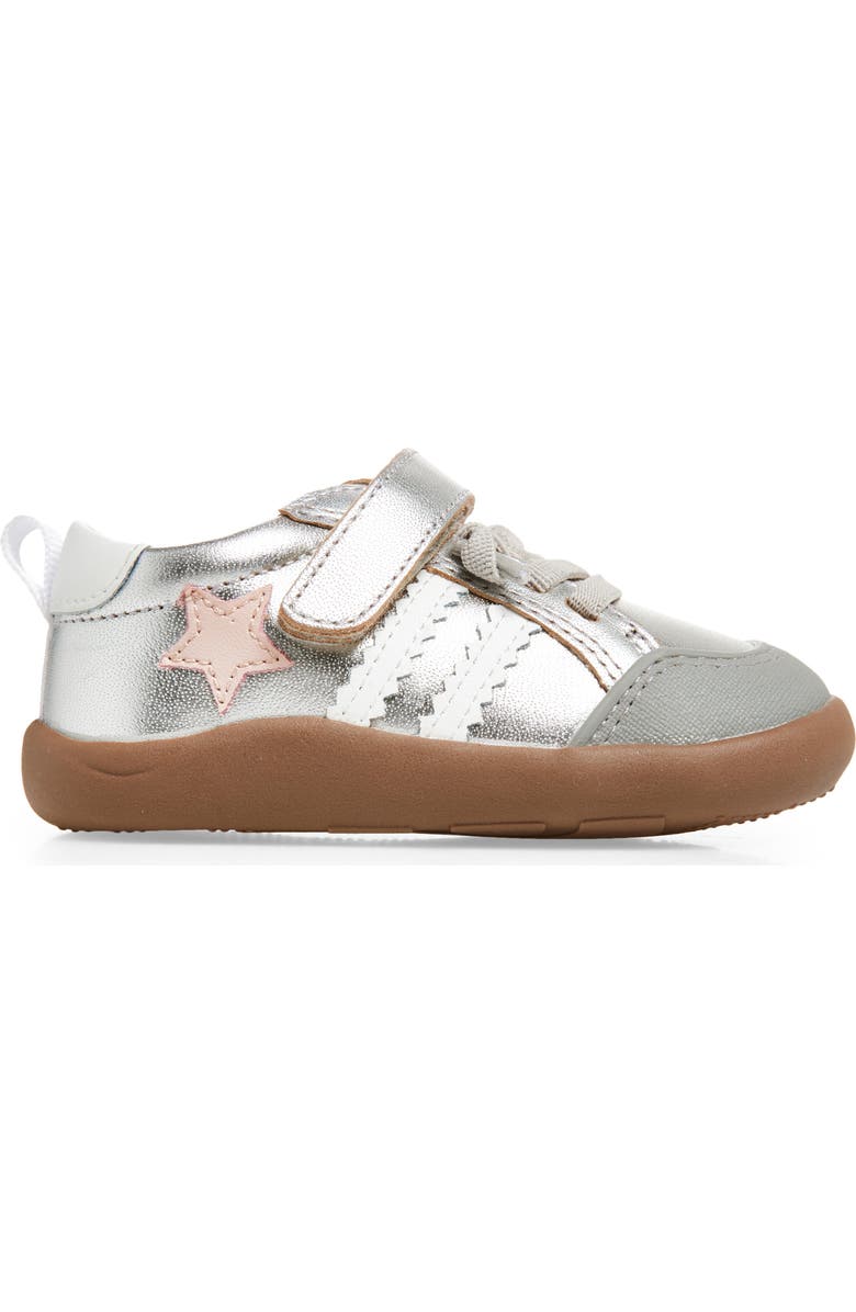 OLD SOLES Kids' 8072 WOS Ground Sneaker, Alternate, color, Silver/ Dalia/ Snow