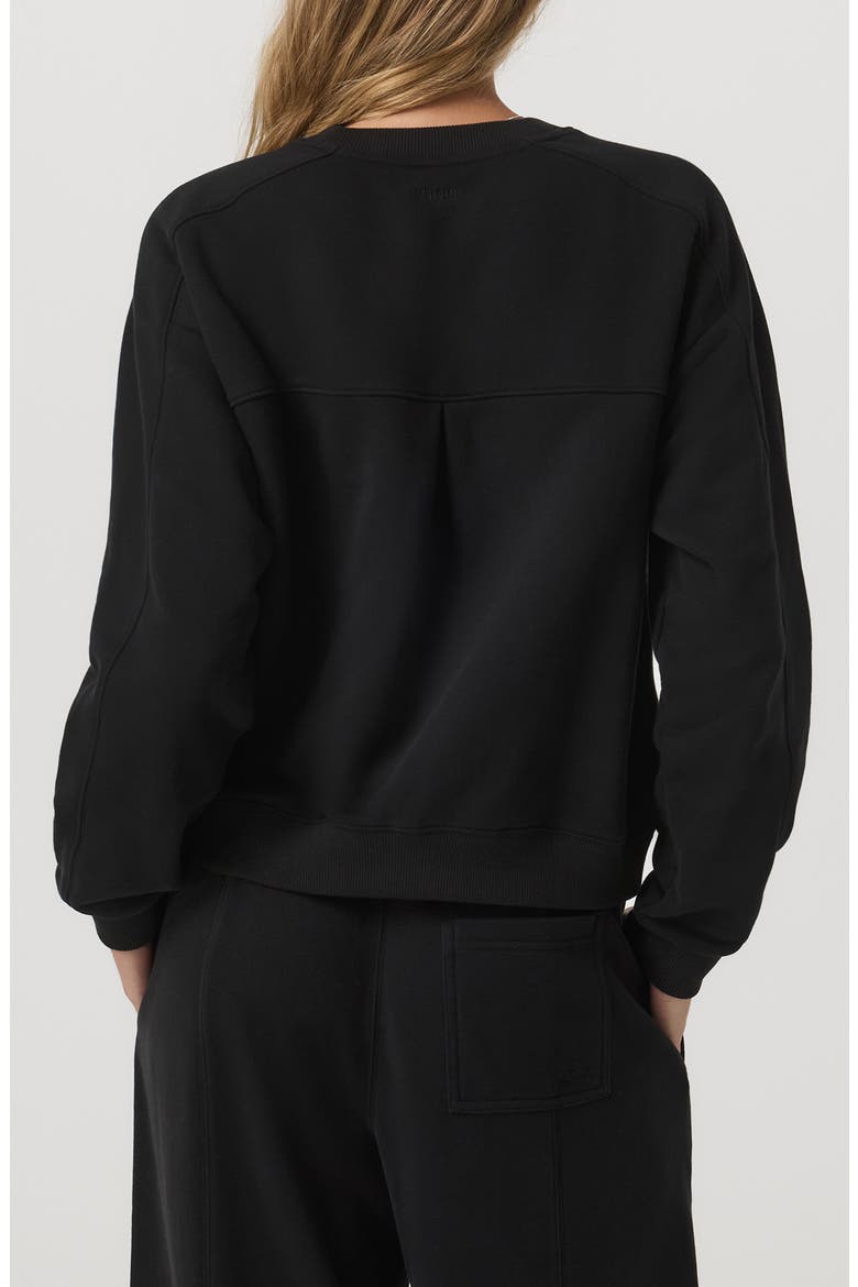 Sedona Seams Sweatshirt, Alternate, color, BLACK