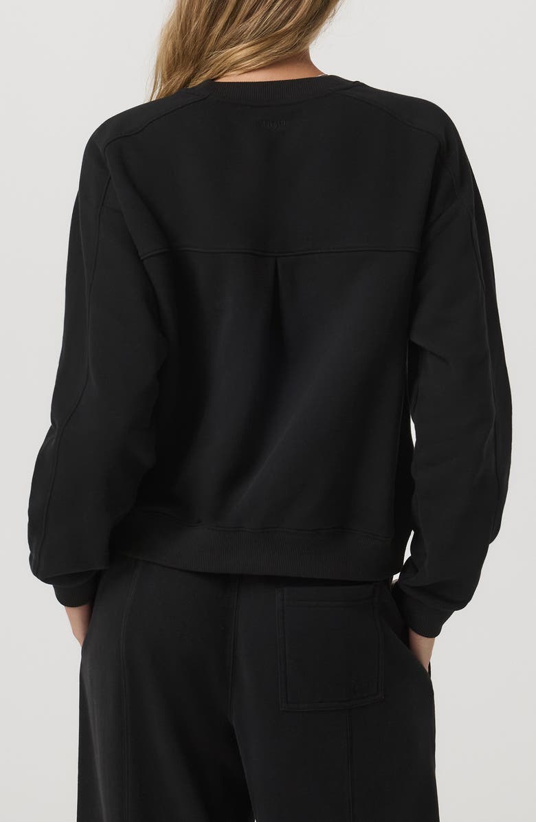 Vuori Sedona Seams Sweatshirt, Alternate, color, Black