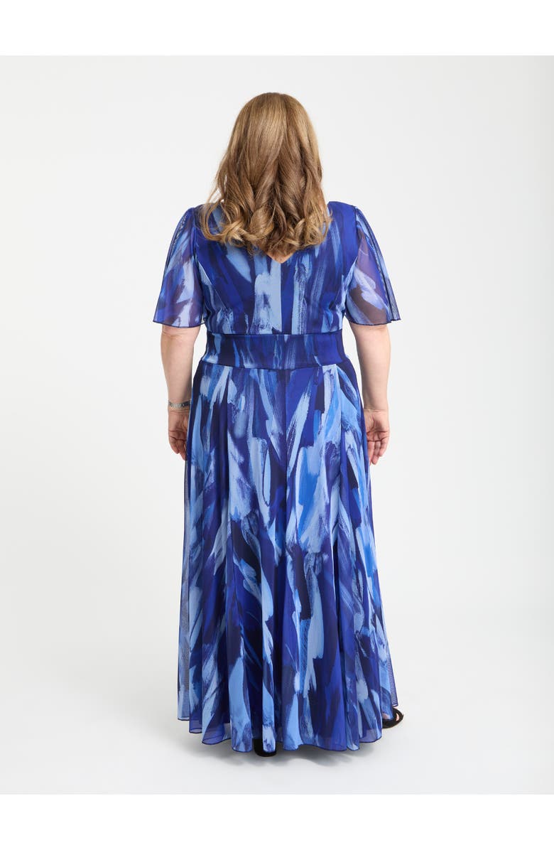 Scarlett & Jo Curvy Petite Isabelle Maxi Dress, Alternate, color, Spring Blue