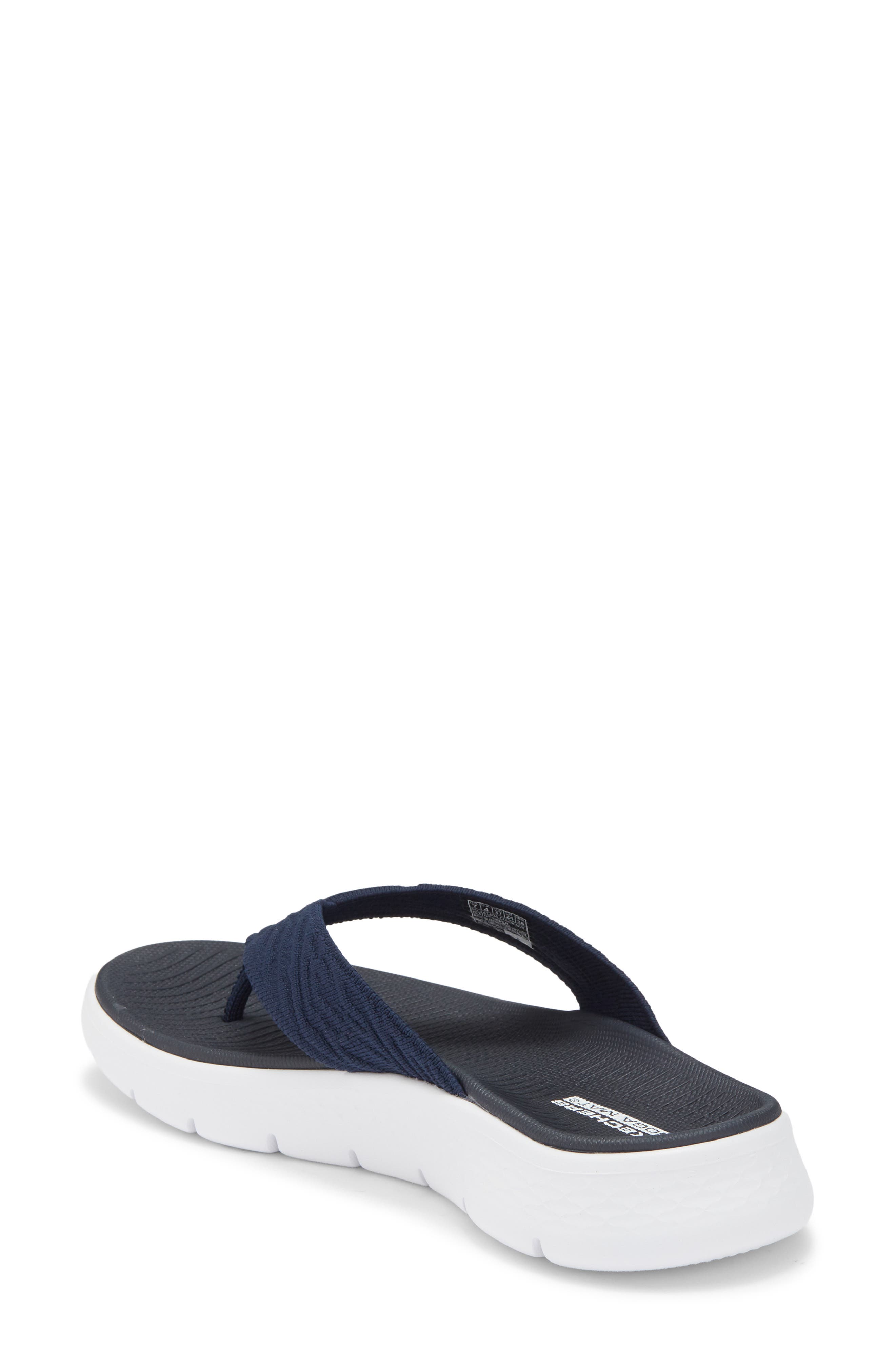 Go Walk® Flex Flip Flop Sandal - Splendor, Alternate, color, NAVY