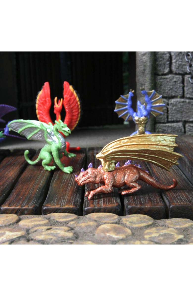 Safari Ltd. Lair of the Dragons Collection 1 Designer TOOB- contains 6 Mini Figurines, Alternate, color, NO COLOR