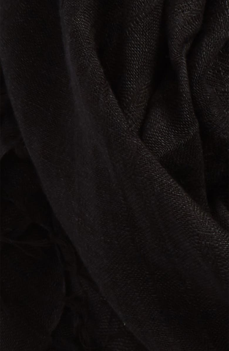 Caslon<sup>®</sup> Solid Linen Blend Scarf, Alternate, color,