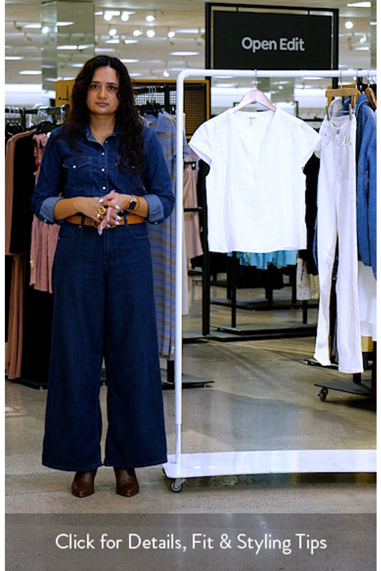 Stella Pintuck Linen Top video