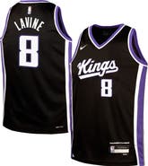 Nike Youth Nike Zach LaVine Black Sacramento Kings Swingman Jersey - Icon Edition